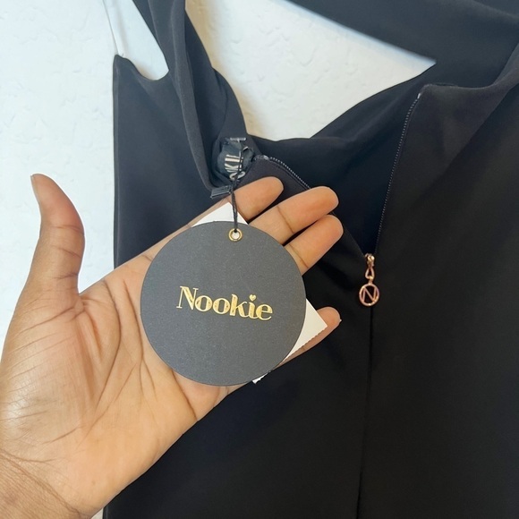 NEW Nookie Tyler Asymmetric Scuba Gown - Picture 9 of 11